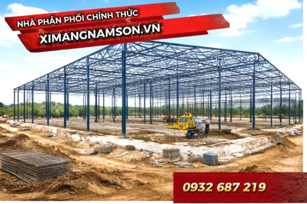 ứng dụng xi măng Hà Tiên trong xây dựng tại Bình Dương