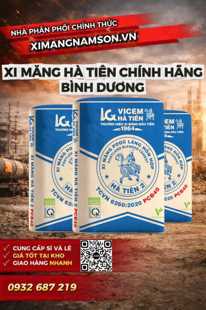 Giá xi măng Hà Tiên 2 hôm nay – Đại lý chính hãng Nam Sơn