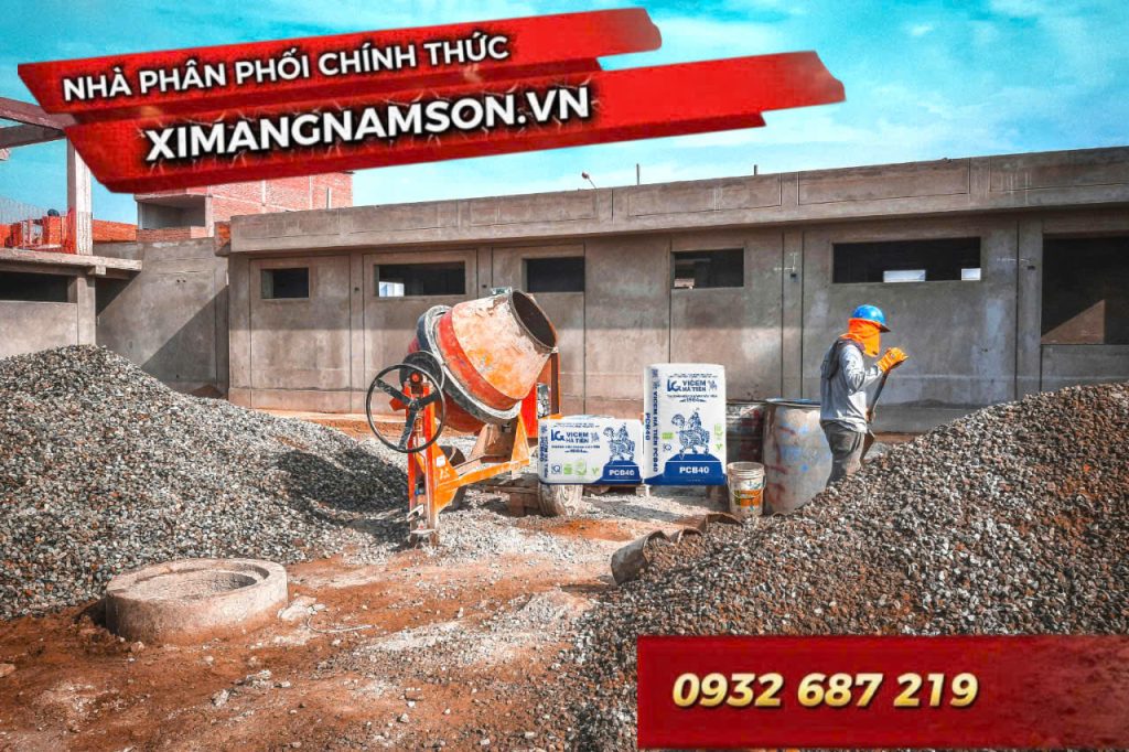 Xi măng Hà Tiên Bắc Tân Uyên chính hãng do Nam Sơn phân phối